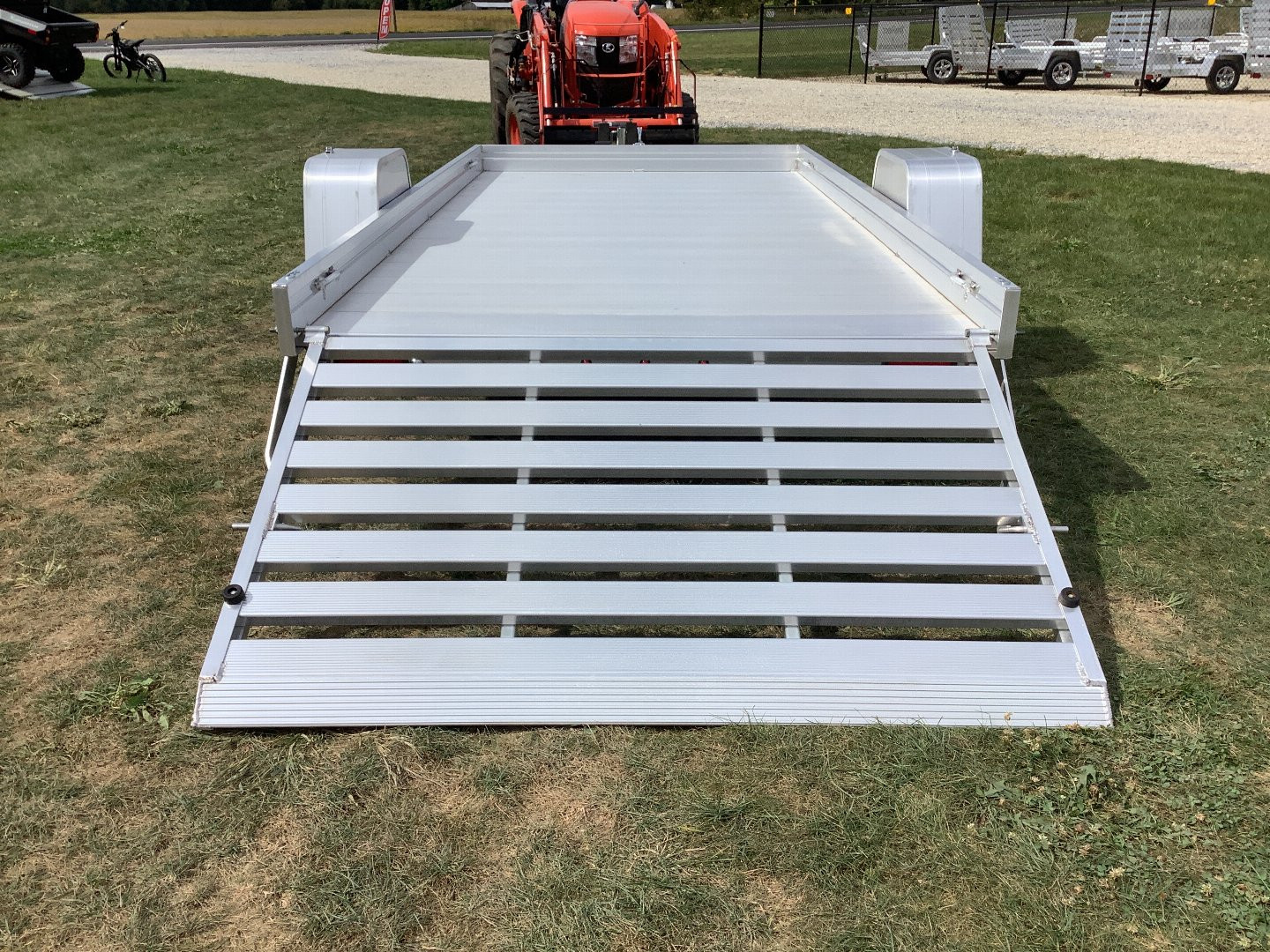 New 2024 Aluma 6812H-S-TG Utility Trailer