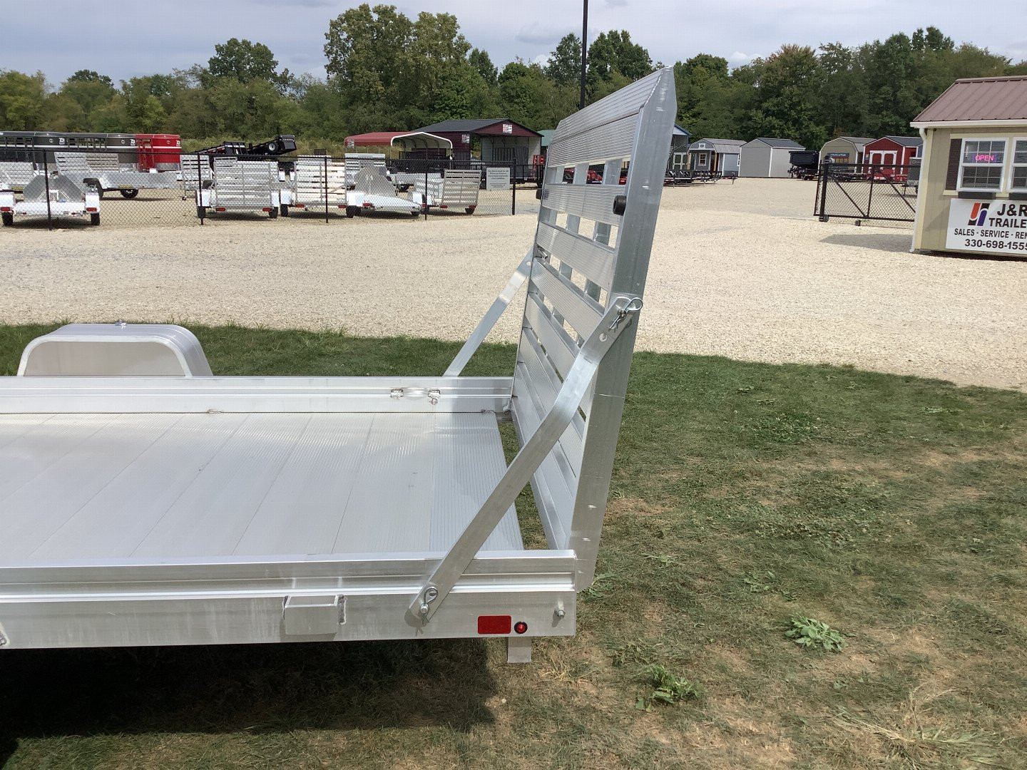 New 2024 Aluma 6812H-S-TG Utility Trailer