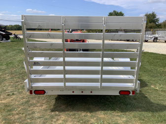 New 2024 Aluma 6812H-S-TG Utility Trailer