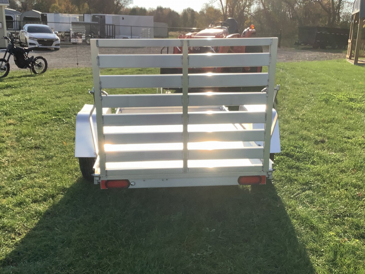 New 2024 ALUMA 548S-TG Utility Trailer