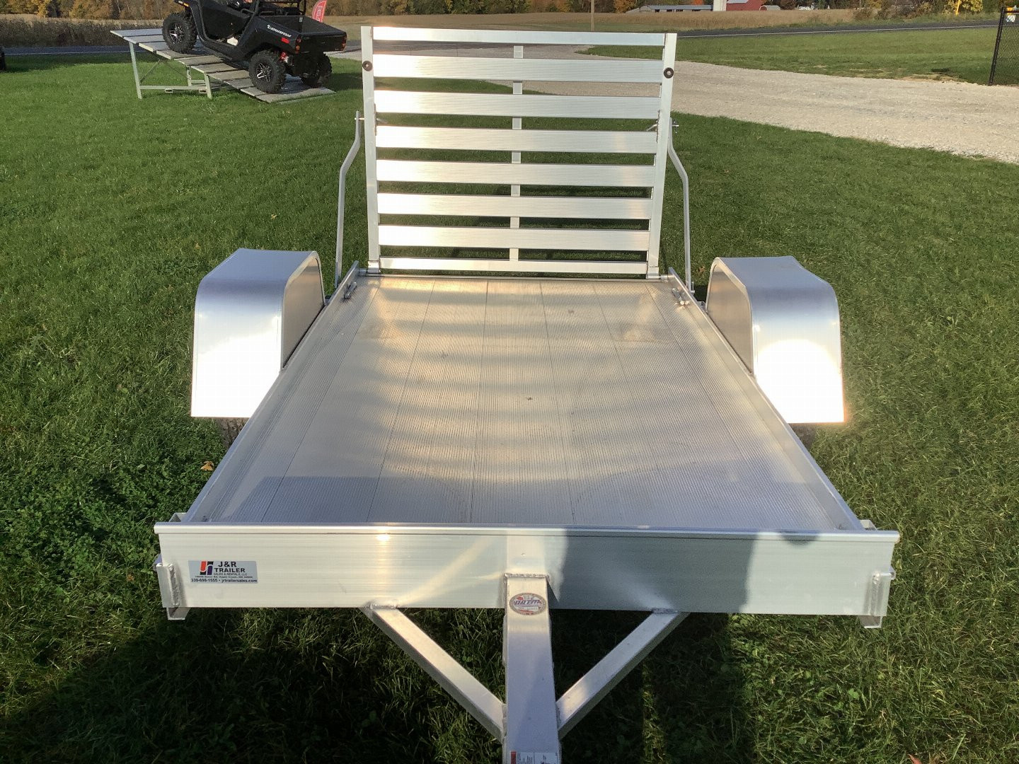 New 2024 ALUMA 548S-TG Utility Trailer