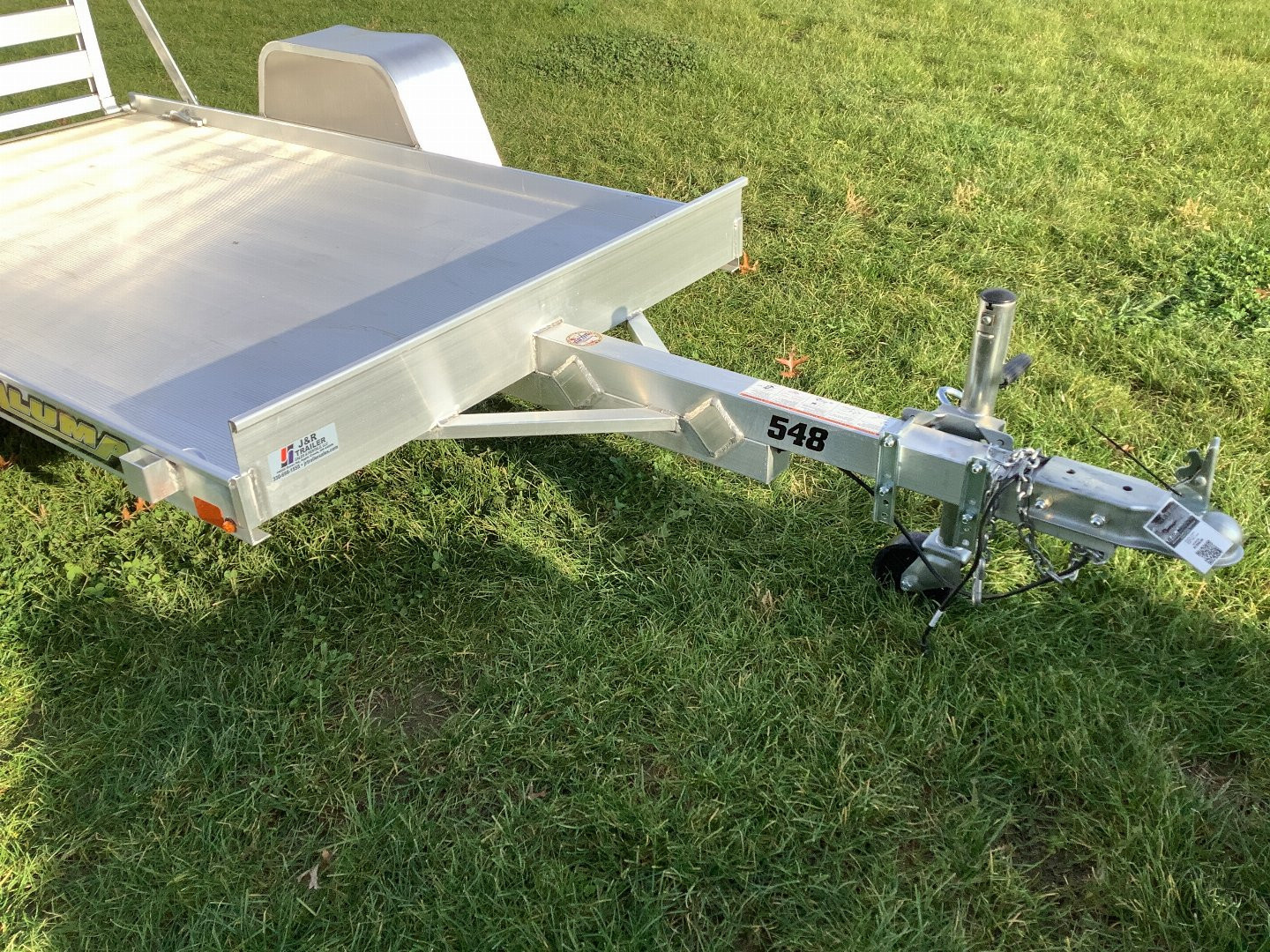 New 2024 ALUMA 548S-TG Utility Trailer