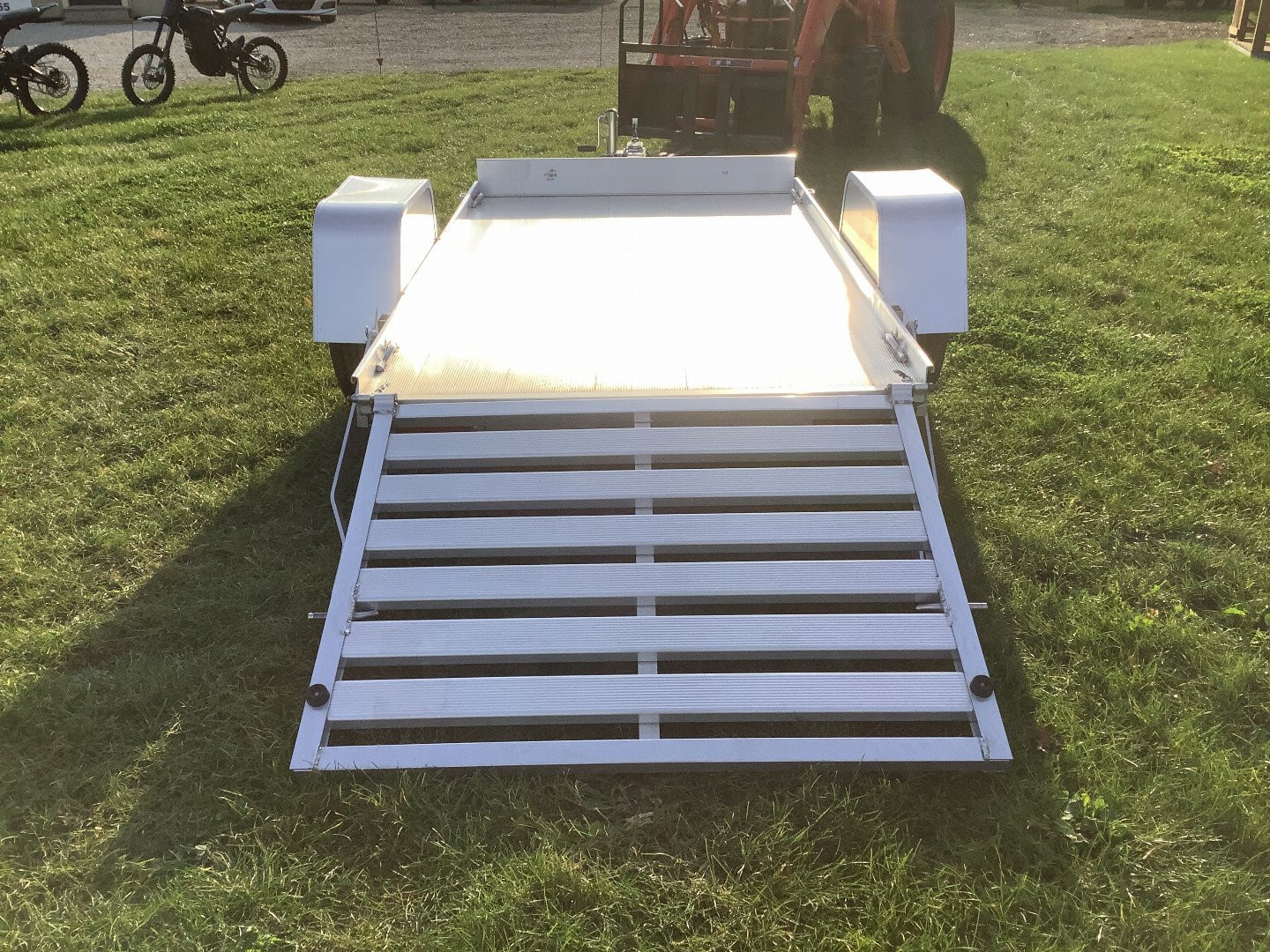 New 2024 ALUMA 548S-TG Utility Trailer