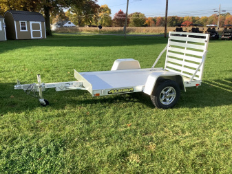 New 2024 ALUMA 548S-TG Utility Trailer
