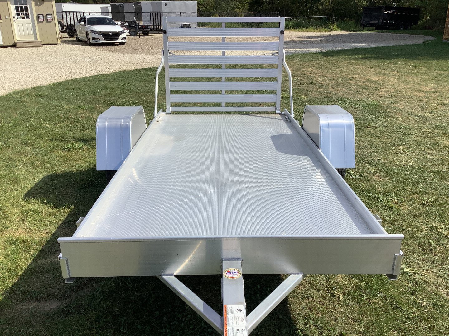 New 2024 Aluma 5410S-TG Utility Trailer