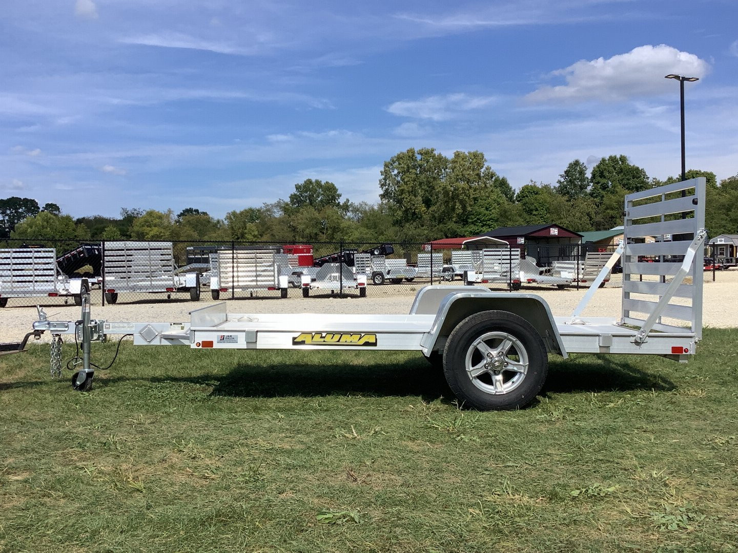 New 2024 Aluma 5410S-TG Utility Trailer