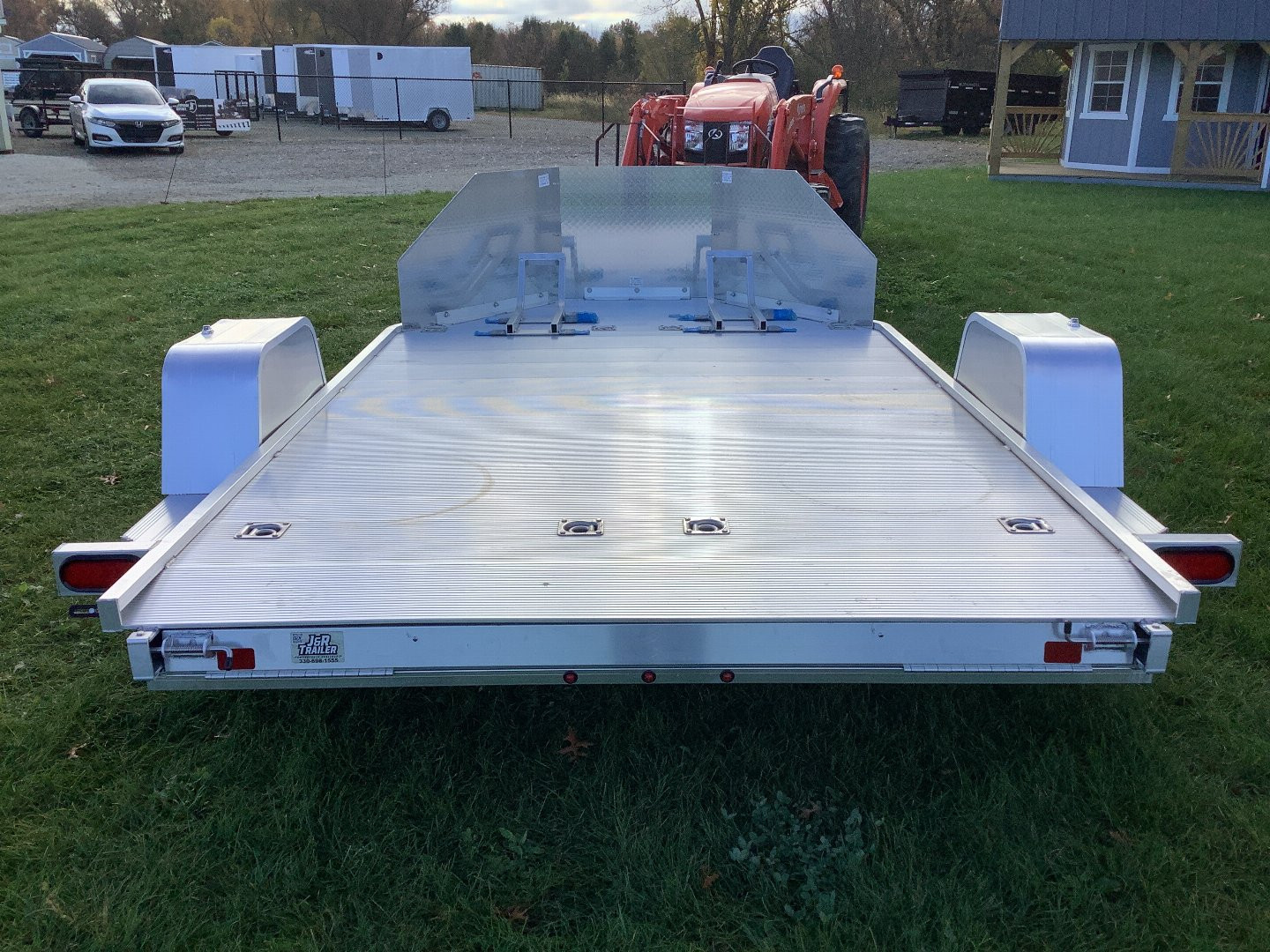 New 2025 ALUMA MC210 Motorcycle Utility Trailer