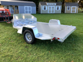 New 2025 ALUMA MC210 Motorcycle Utility Trailer