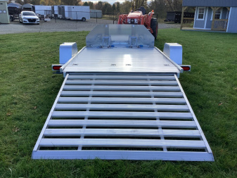 New 2025 ALUMA MC210 Motorcycle Utility Trailer