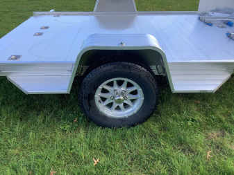 New 2025 ALUMA MC210 Motorcycle Utility Trailer