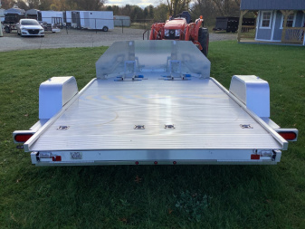 New 2025 ALUMA MC210 Motorcycle Utility Trailer