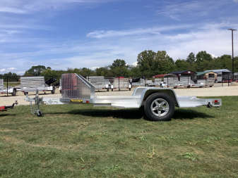 New 2024 ALUMA MC10 Motorcycle Utility Trailer