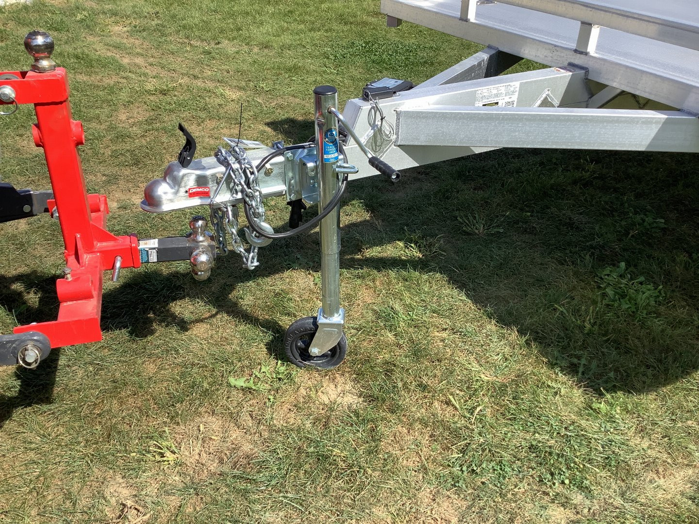 New 2024 Aluma 1022H-TA-BT-RR-RTD 10K Deckover Trailer