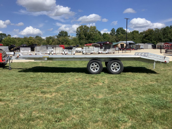 New 2024 Aluma 1022H-TA-BT-RR-RTD 10K Deckover Trailer