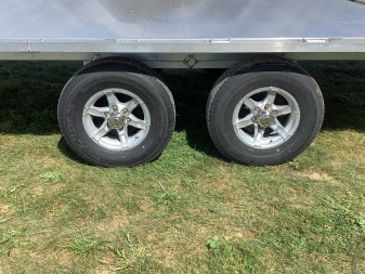 New 2024 Aluma 1022H-TA-BT-RR-RTD 10K Deckover Trailer