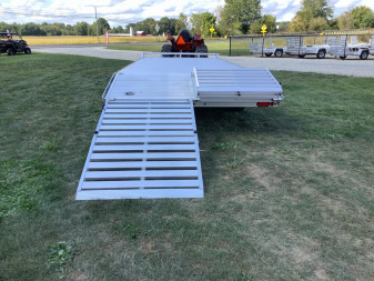 New 2024 Aluma 1022H-TA-BT-RR-RTD 10K Deckover Trailer