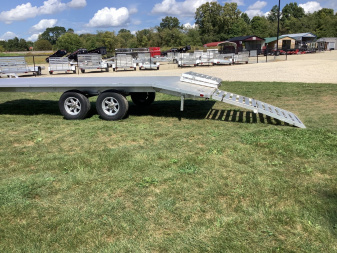 New 2024 Aluma 1022H-TA-BT-RR-RTD 10K Deckover Trailer
