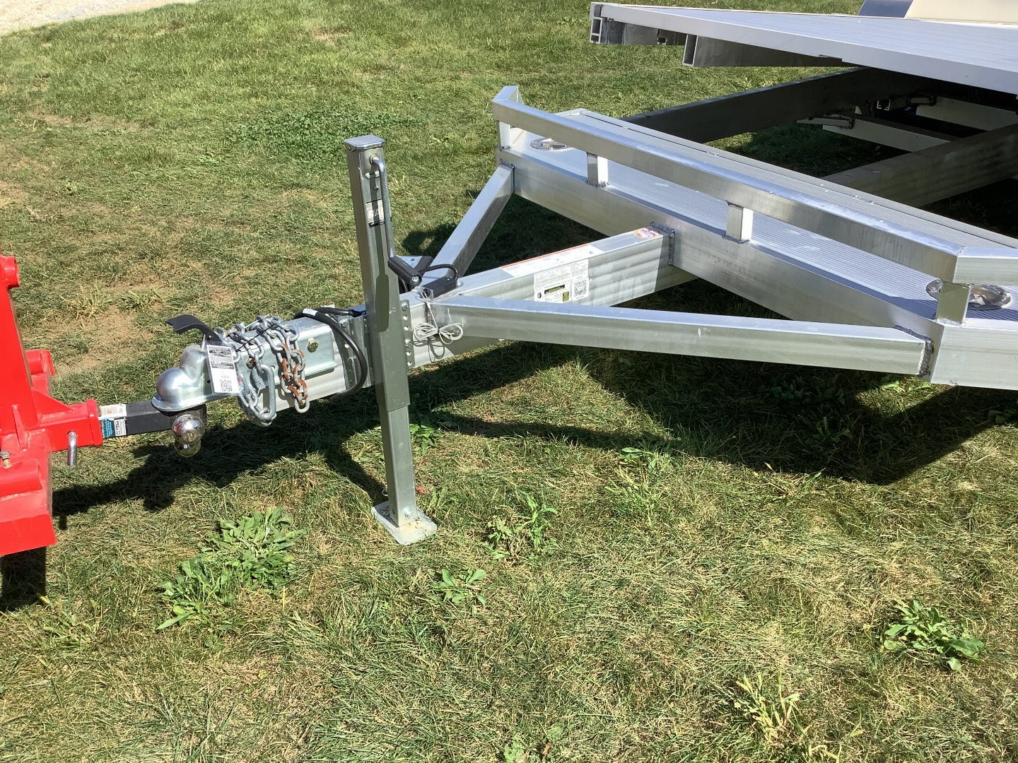 New 2024 ALUMA 8218 Tilt Car Hauler