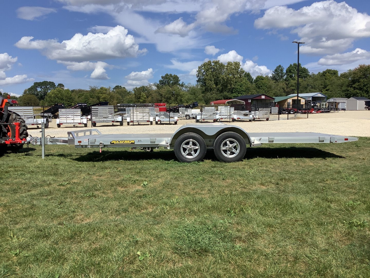 New 2024 ALUMA 8218 Tilt Car Hauler