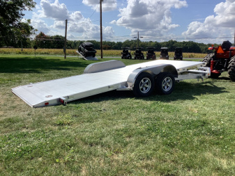 New 2024 ALUMA 8218 Tilt Car Hauler
