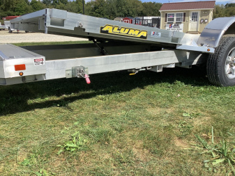 New 2024 ALUMA 8218 Tilt Car Hauler