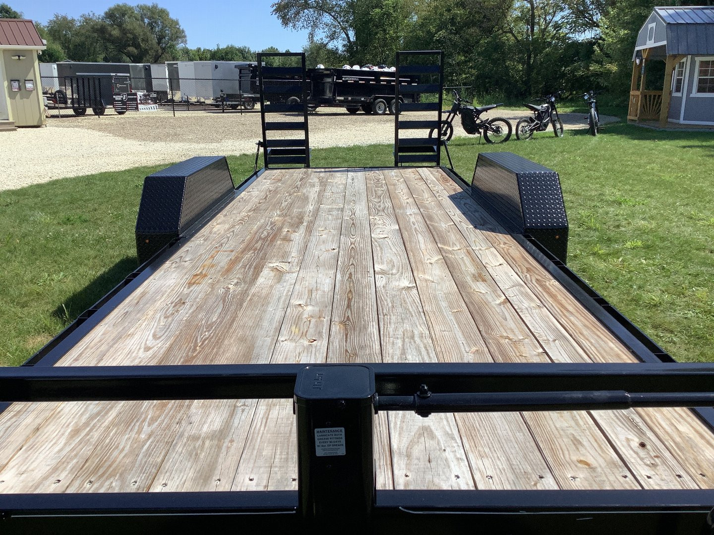 New 2024 CornPro 20' 14K GVWR Equipment Trailer