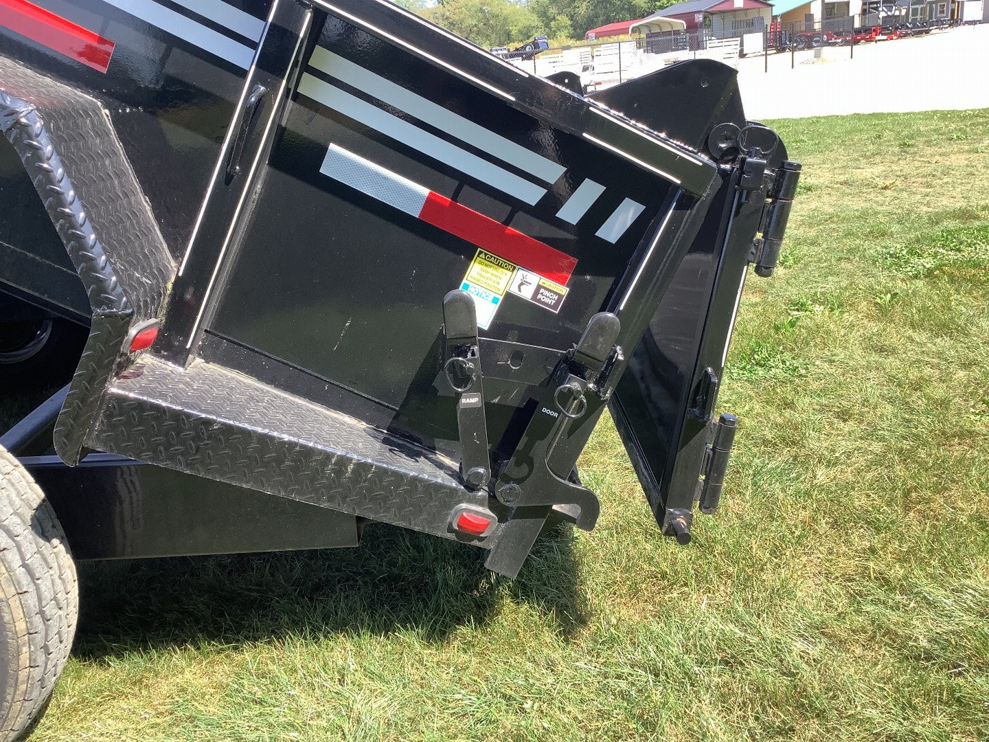 New 2023 CornPro 81"X14' 14K GVWR Dump Trailer