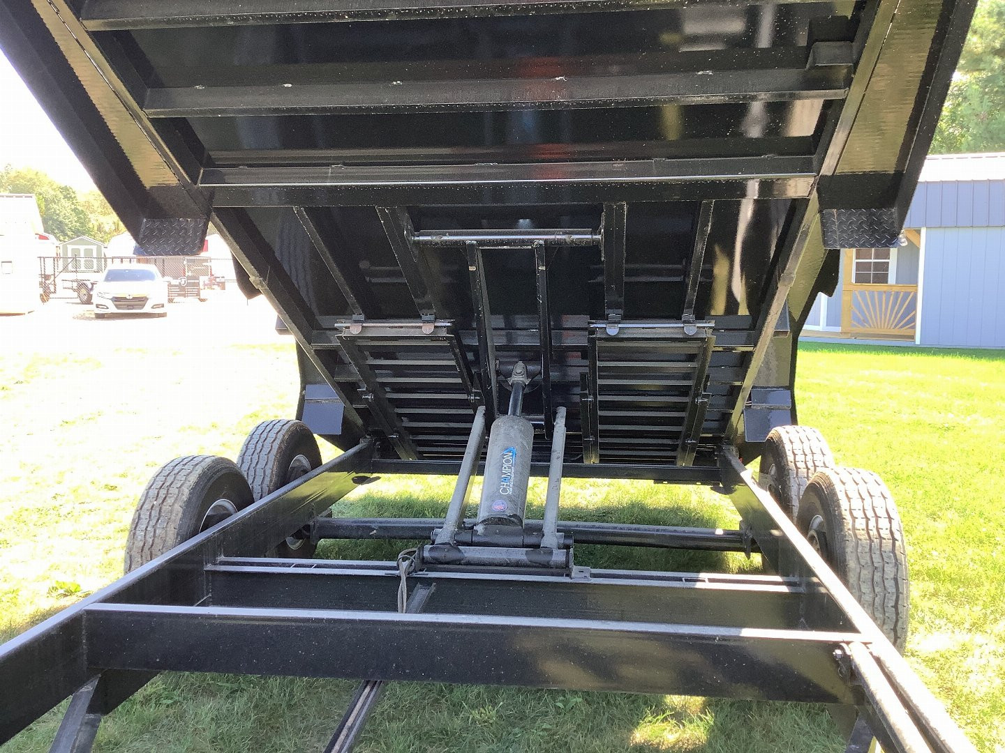New 2023 CornPro 81"X14' 14K GVWR Dump Trailer