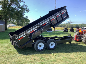 New 2023 CornPro 81"X14' 14K GVWR Dump Trailer