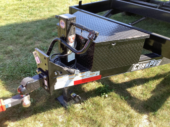 New 2023 CornPro 81"X14' 14K GVWR Dump Trailer
