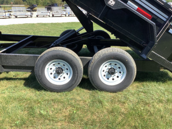 New 2023 CornPro 81"X14' 14K GVWR Dump Trailer