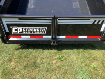 New 2023 CornPro 81"X14' 14K GVWR Dump Trailer