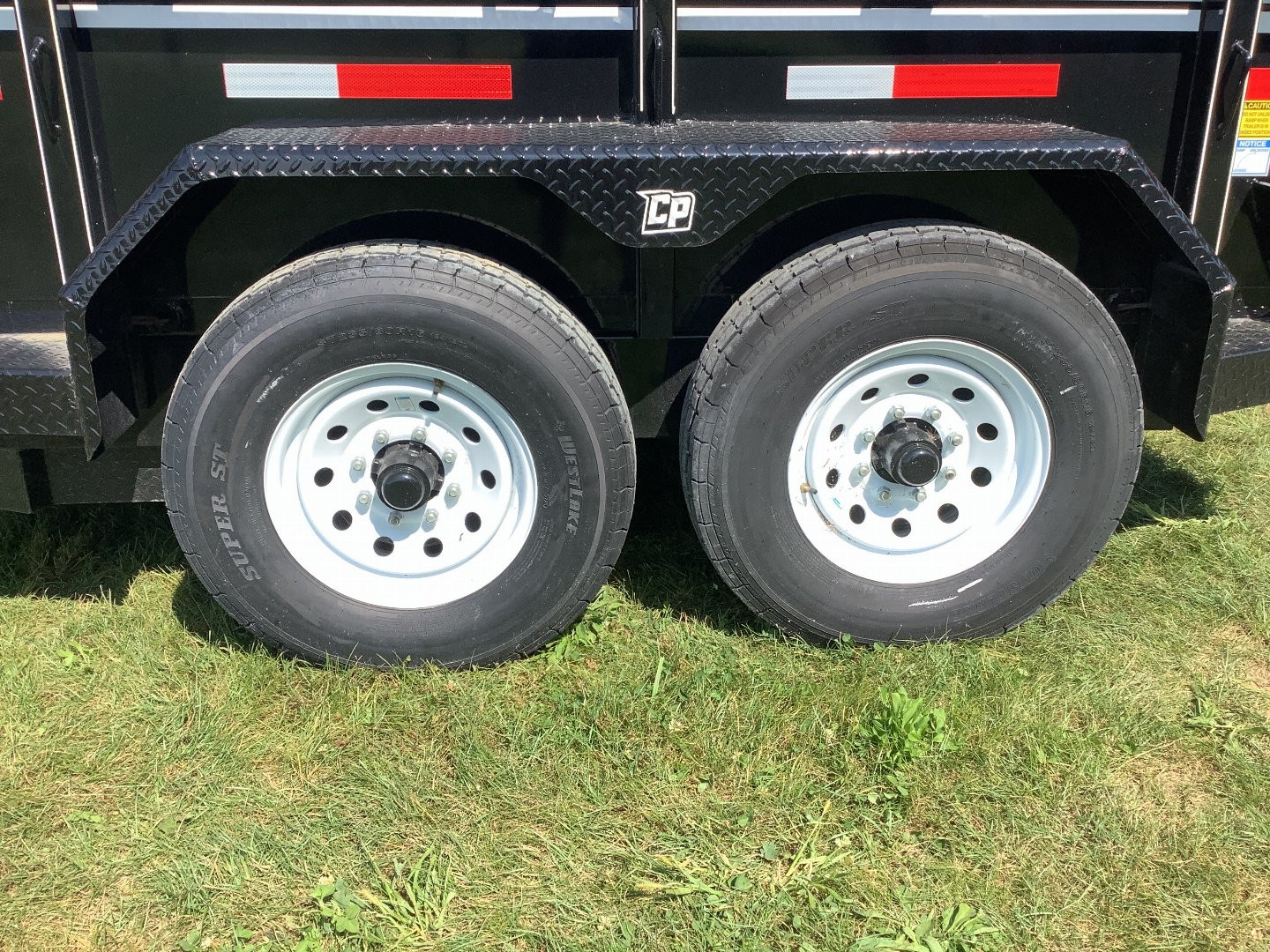 New 2024 CornPro 81"X12' 14K GVWR Dump Trailer