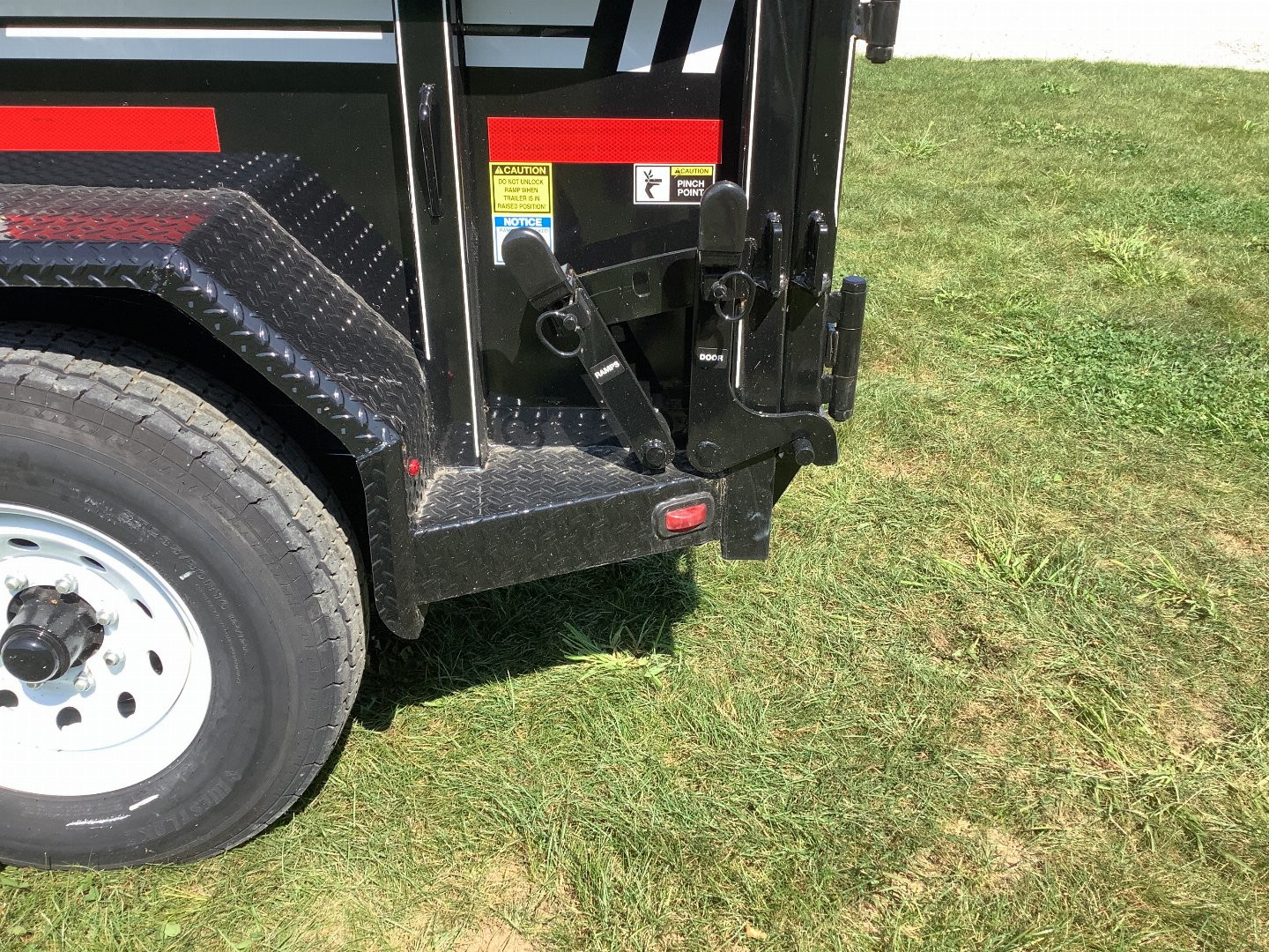 New 2024 CornPro 81"X12' 14K GVWR Dump Trailer