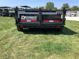 New 2024 CornPro 81"X12' 14K GVWR Dump Trailer
