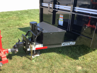 New 2024 CornPro 81"X12' 14K GVWR Dump Trailer