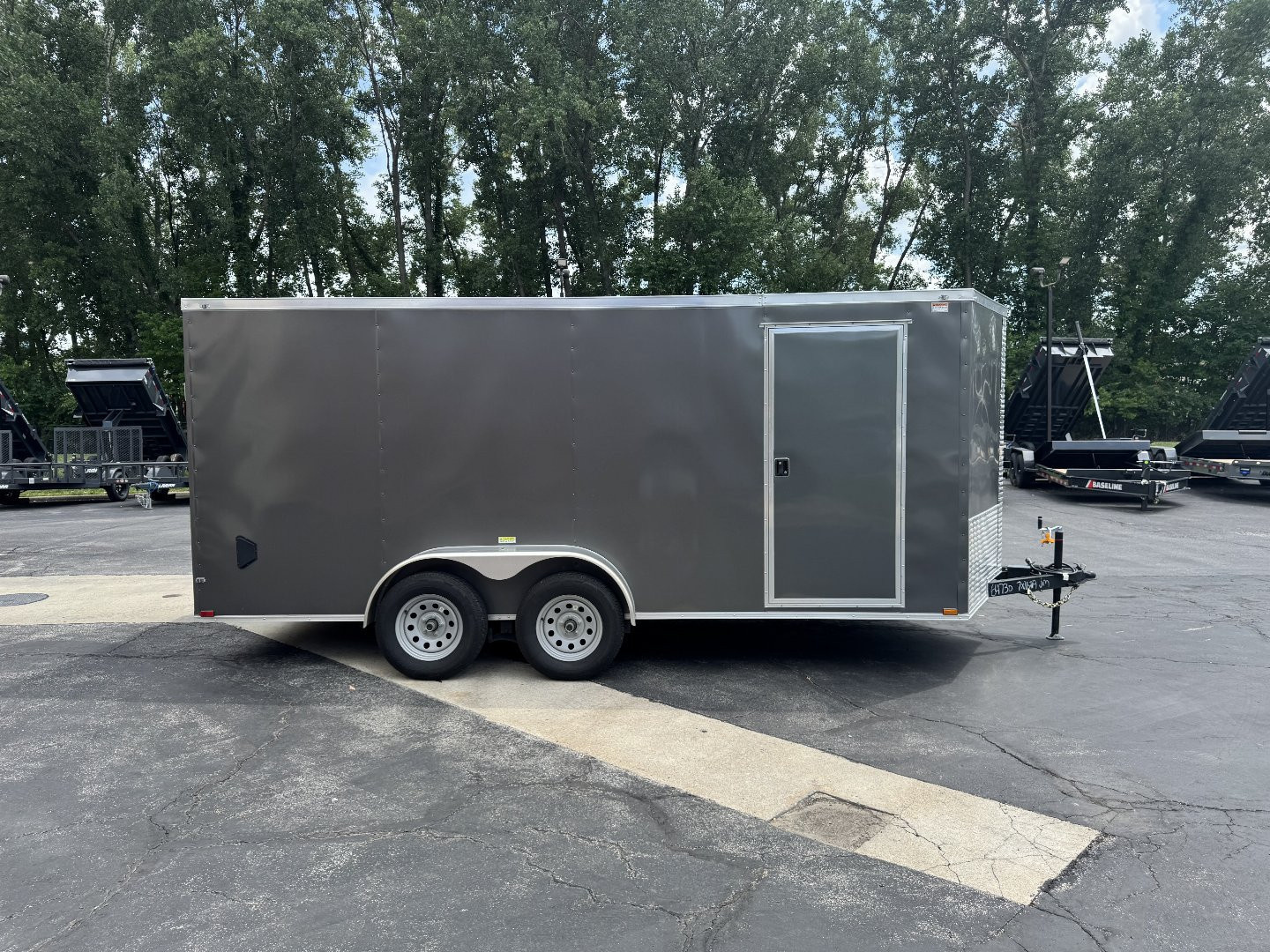 New 2025 Quality Trailers 7X16 Cargo / Enclosed Trailer