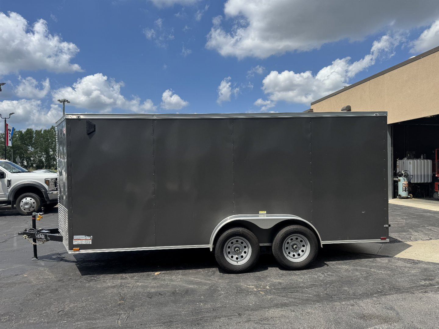 New 2025 Quality Trailers 7X16 Cargo / Enclosed Trailer