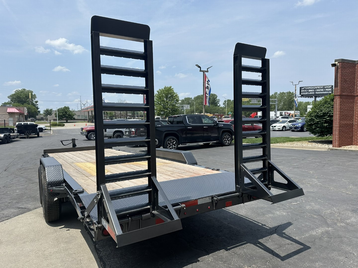 New 2025 Baseline 82"x22' HEQ208 Equipment Trailer