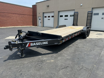New 2025 Baseline 82"x22' HEQ208 Equipment Trailer
