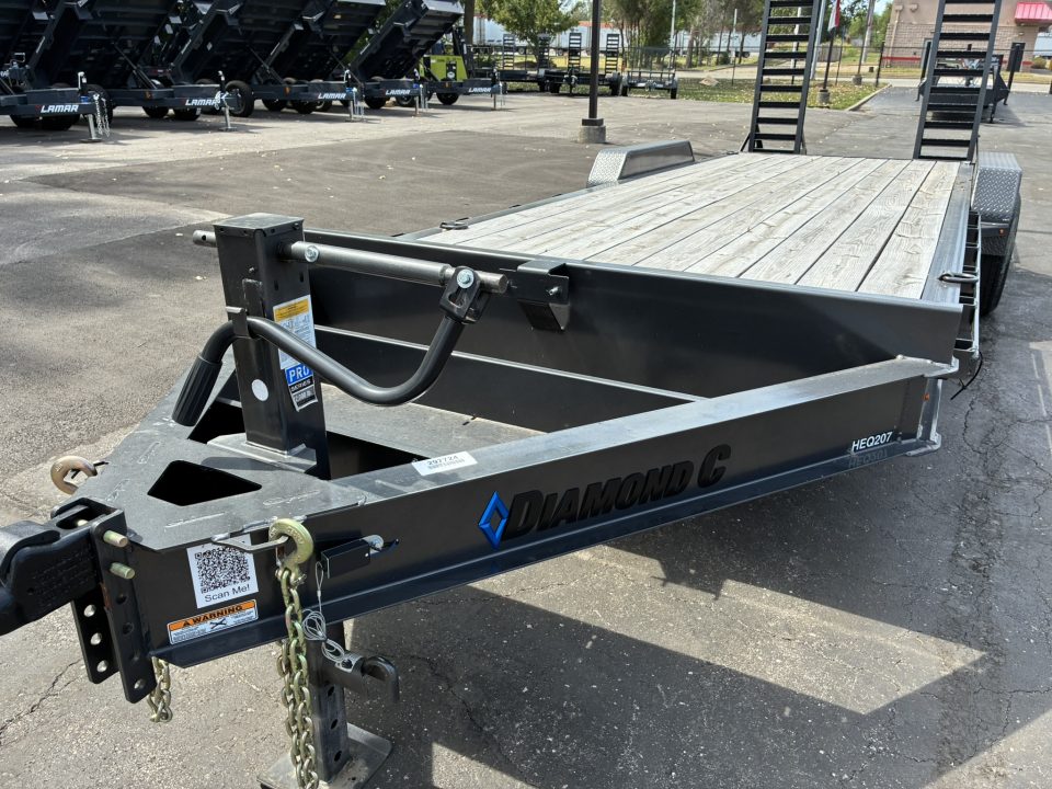 New 2025 Diamond C Trailers HEQ207 Equipment Trailer