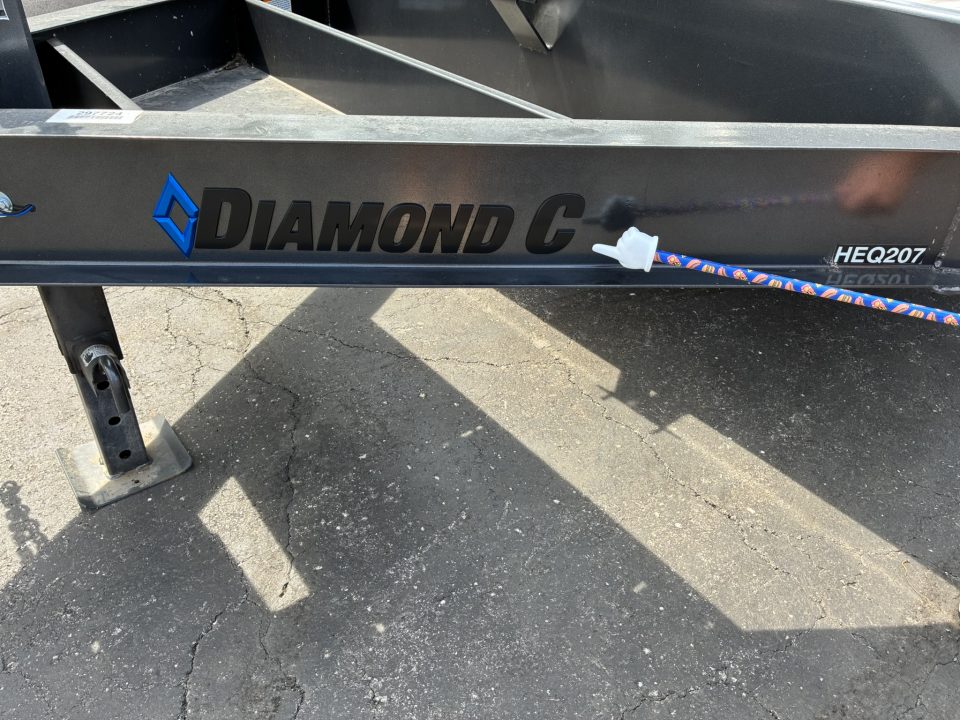 New 2025 Diamond C Trailers HEQ207 Equipment Trailer