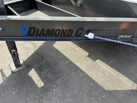 New 2025 Diamond C Trailers HEQ207 Equipment Trailer