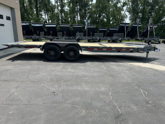 New 2025 Diamond C 82 x22' Hydraulically Dampened Tilt Trailer