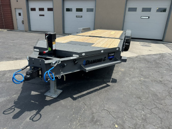 New 2025 Diamond C 82"x22' Hydraulically Dampened Tilt Trailer
