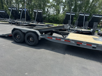 New 2025 Diamond C 82"x22' Hydraulically Dampened Tilt Trailer