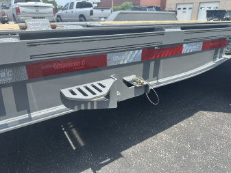 New 2025 Diamond C 82"x22' Hydraulically Dampened Tilt Trailer