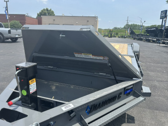 New 2025 Diamond C 82"x22' Hydraulically Dampened Tilt Trailer