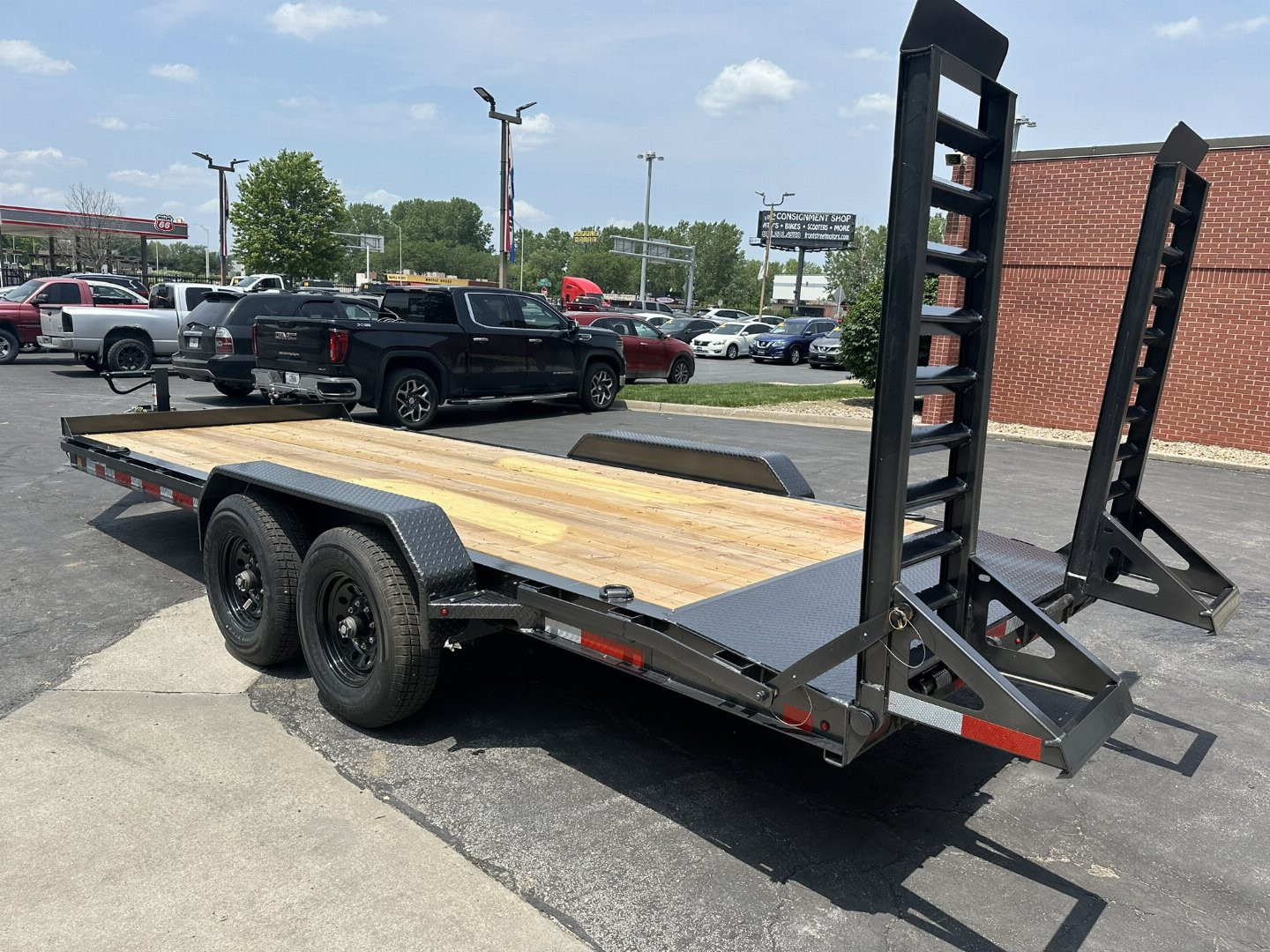 New 2025 Baseline 82"x20' HEQ208 Equipment Trailer