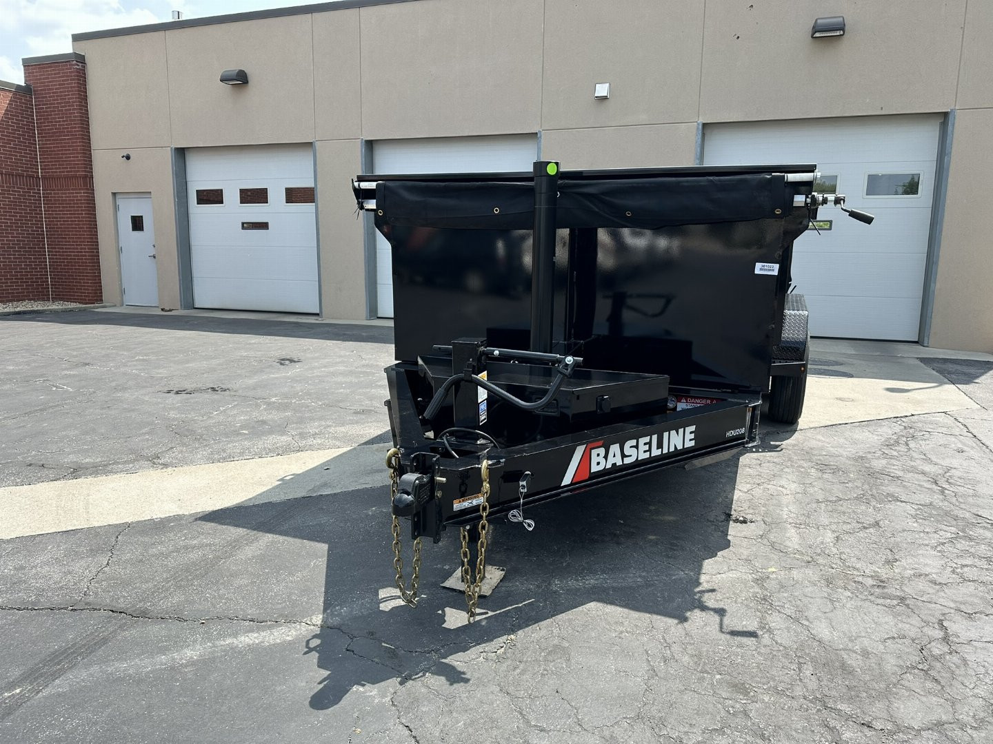 New 2025 Baseline HDU208 82″x 14′ 16K Dump Trailer